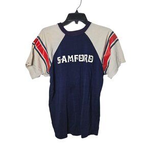 Vintage Champion Samford University Short Sleeve Shirt Size XL College‎ Vtg Team